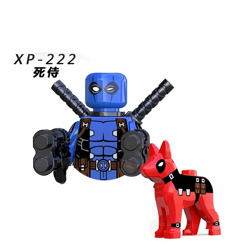 G0139 Marvel Building Blocks Mini Model Figures Big Goblin Spiderman Iron Man Venom Captain Hawk Deadpool Armor City Gifts Toys