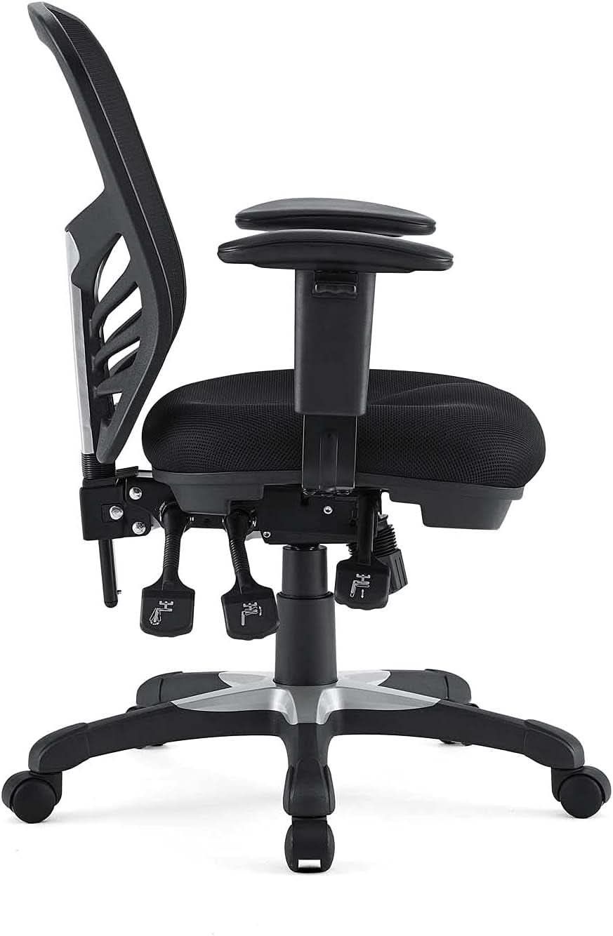 Articulate Ergonomic Mesh Office Chair Black Lumbar Support-3