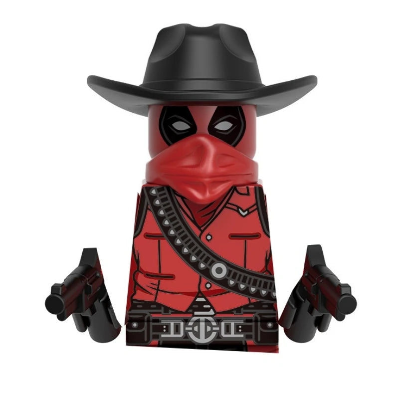 G0139 Marvel Building Blocks Mini Model Figures Big Goblin Spiderman Iron Man Venom Captain Hawk Deadpool Armor City Gifts Toys