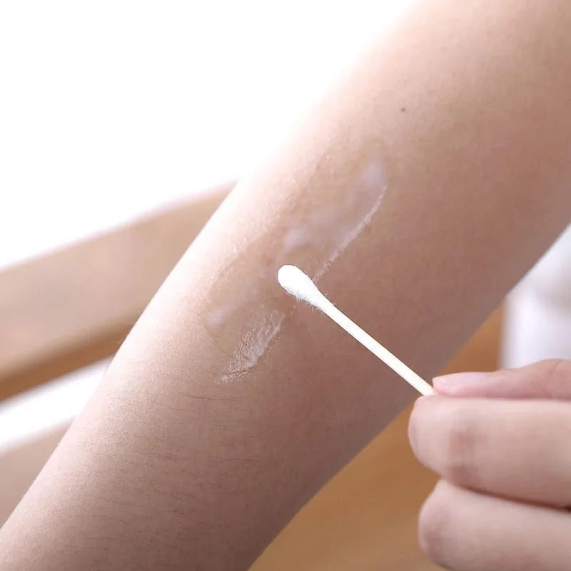 100pcs Bamboo Baby Cotton Swab Cleaning of Ears Tampons Health Beauty Cotton Swab Ear Cleaning Sticks