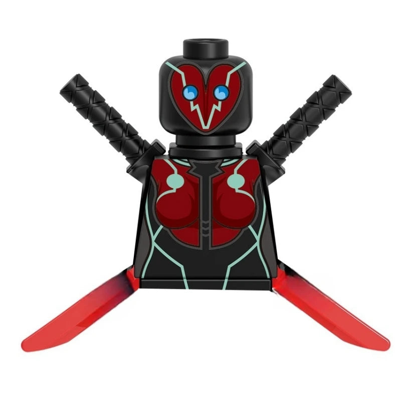 G0139 Marvel Building Blocks Mini Model Figures Big Goblin Spiderman Iron Man Venom Captain Hawk Deadpool Armor City Gifts Toys