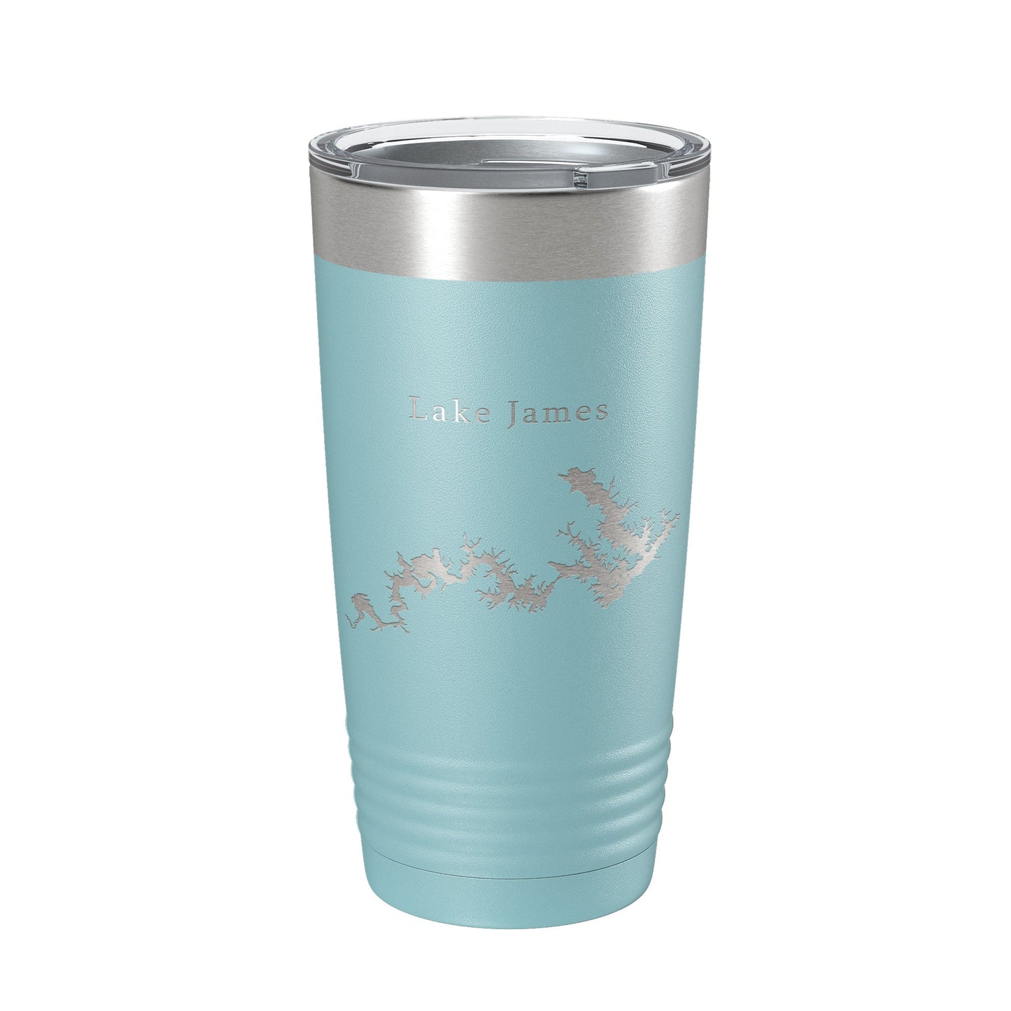Lake James Map Tumbler Travel Mug Insulated Laser Engraved Coffee Cup North Carolina 20 oz-13