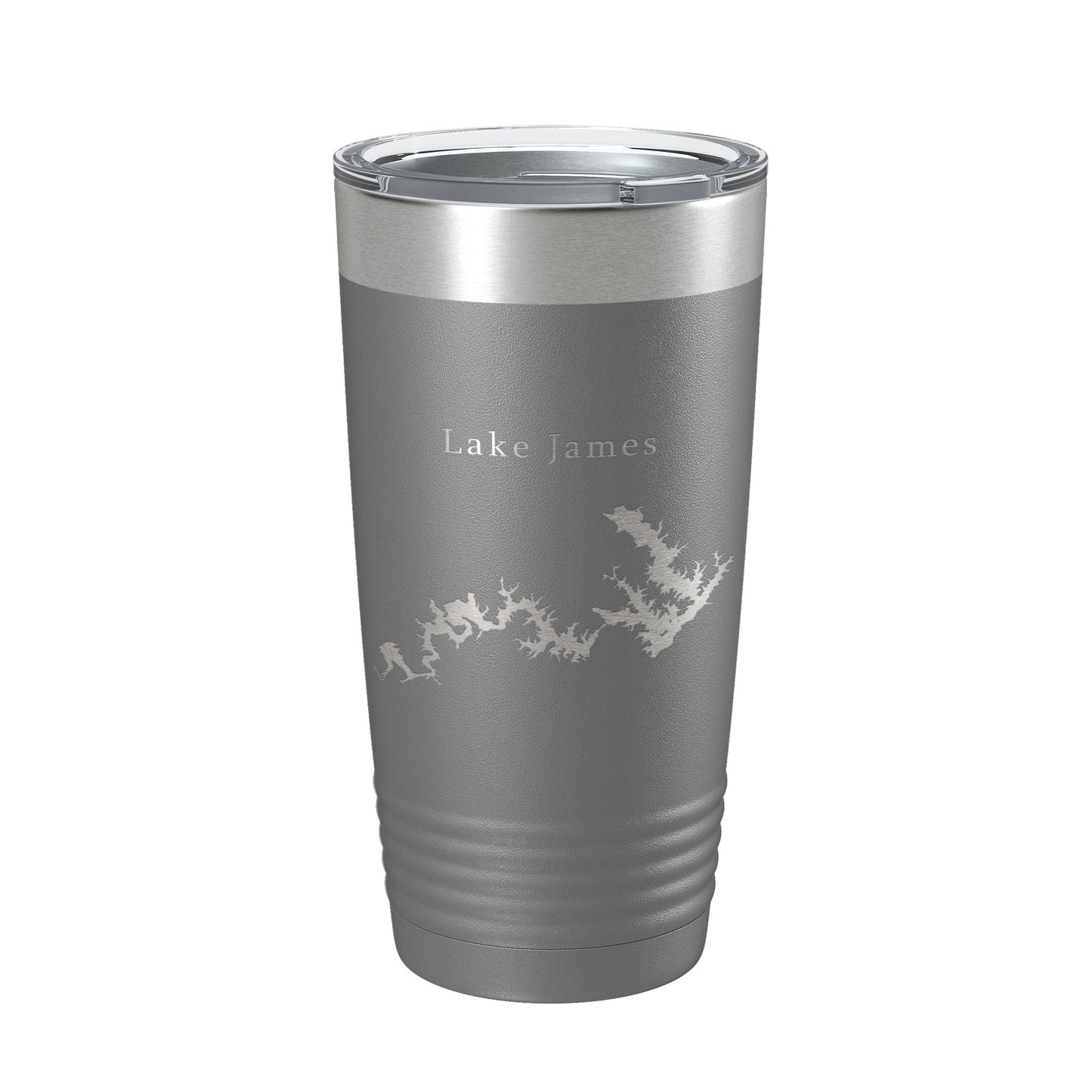 Lake James Map Tumbler Travel Mug Insulated Laser Engraved Coffee Cup North Carolina 20 oz-16