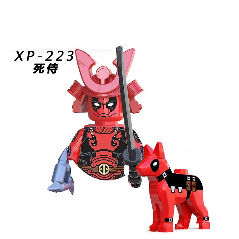 G0139 Marvel Building Blocks Mini Model Figures Big Goblin Spiderman Iron Man Venom Captain Hawk Deadpool Armor City Gifts Toys