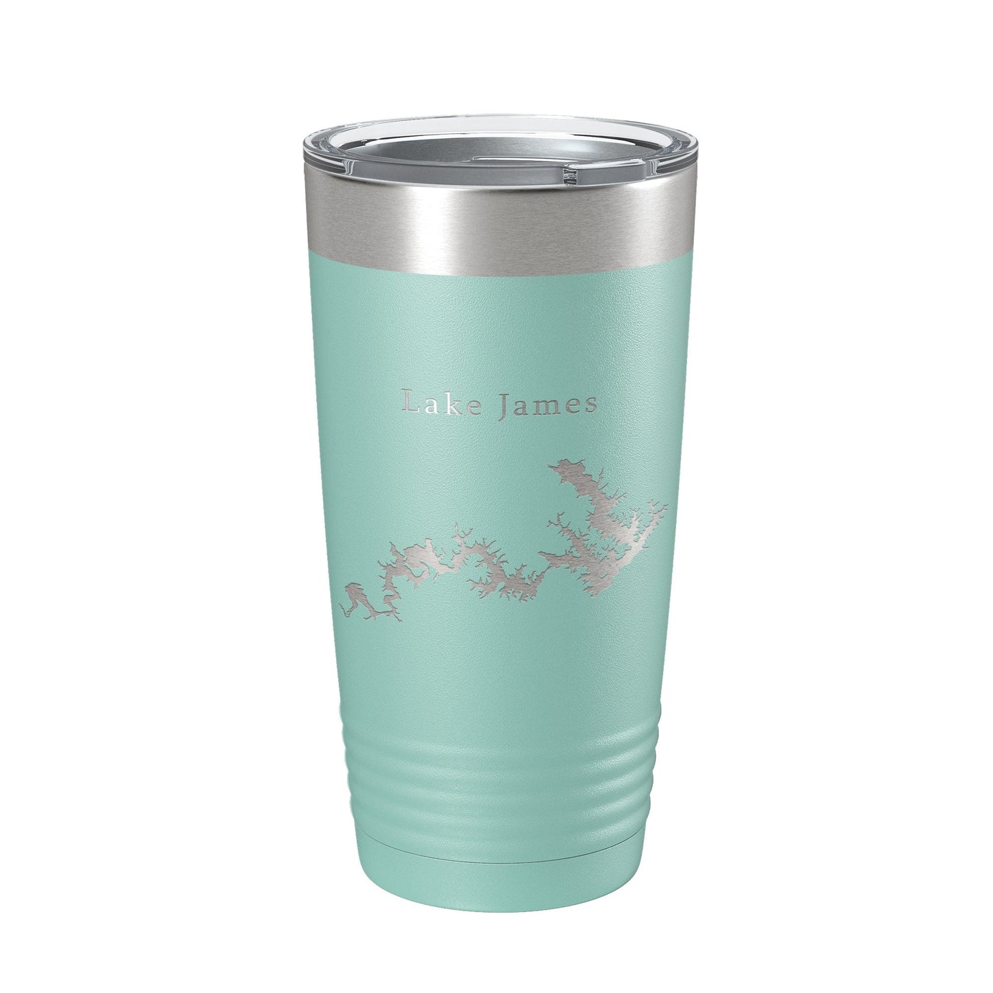 Lake James Map Tumbler Travel Mug Insulated Laser Engraved Coffee Cup North Carolina 20 oz-12