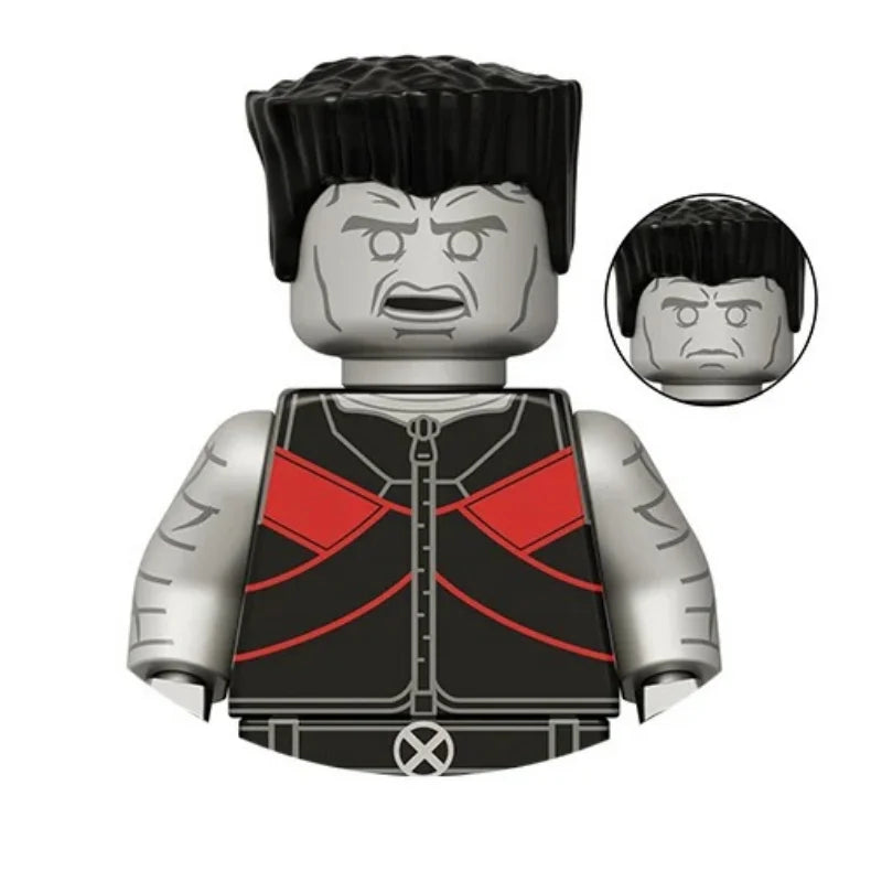 G0139 Marvel Building Blocks Mini Model Figures Big Goblin Spiderman Iron Man Venom Captain Hawk Deadpool Armor City Gifts Toys