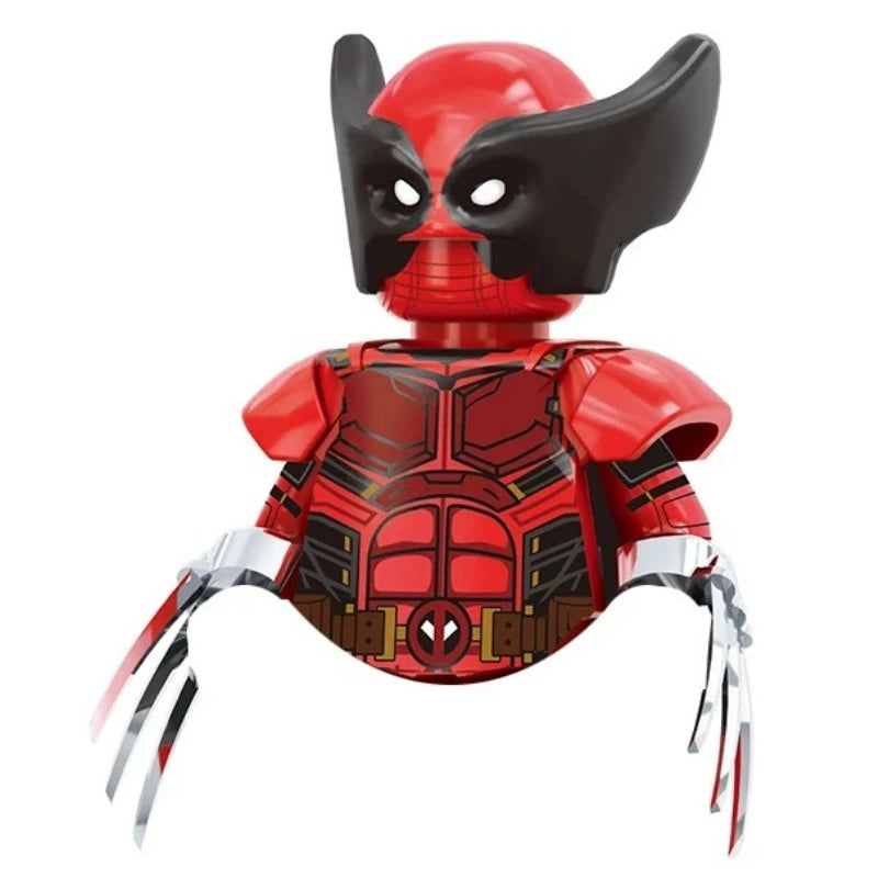 G0139 Marvel Building Blocks Mini Model Figures Big Goblin Spiderman Iron Man Venom Captain Hawk Deadpool Armor City Gifts Toys
