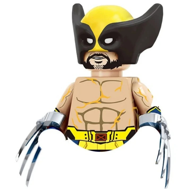G0139 Marvel Building Blocks Mini Model Figures Big Goblin Spiderman Iron Man Venom Captain Hawk Deadpool Armor City Gifts Toys