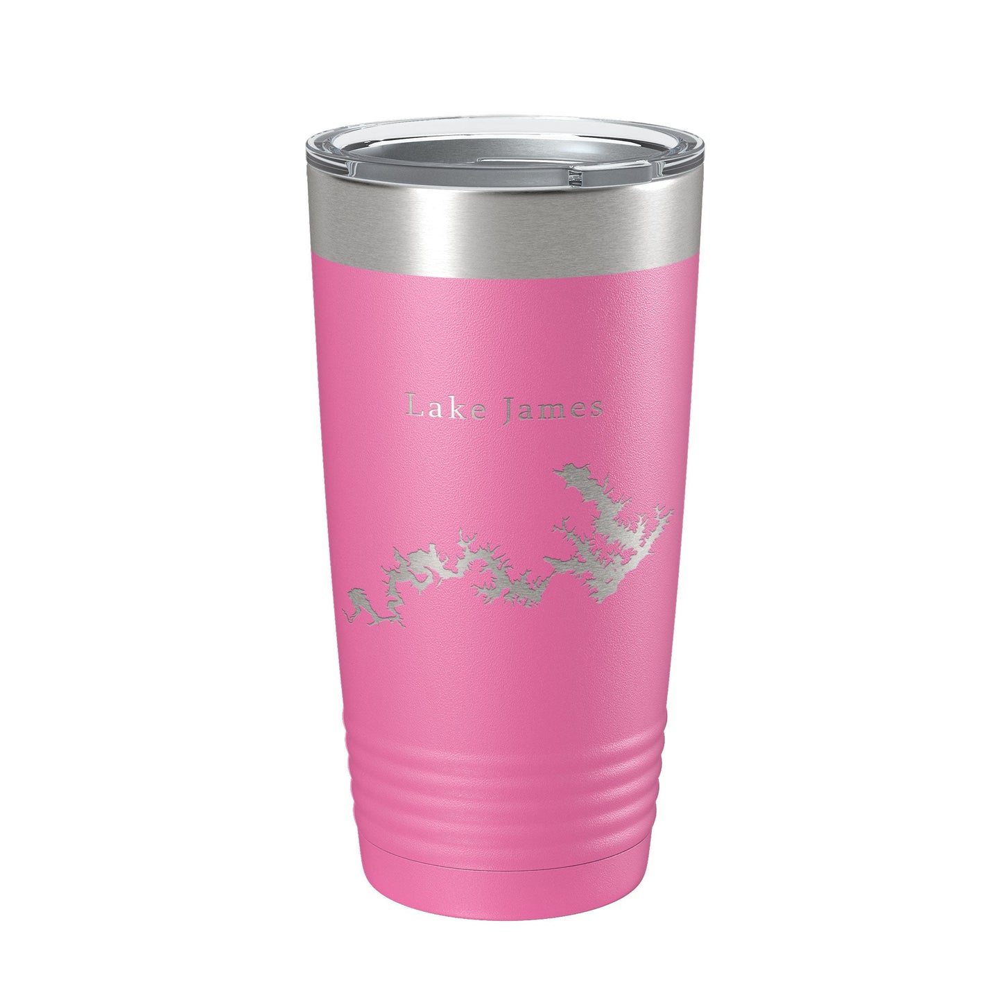 Lake James Map Tumbler Travel Mug Insulated Laser Engraved Coffee Cup North Carolina 20 oz-11